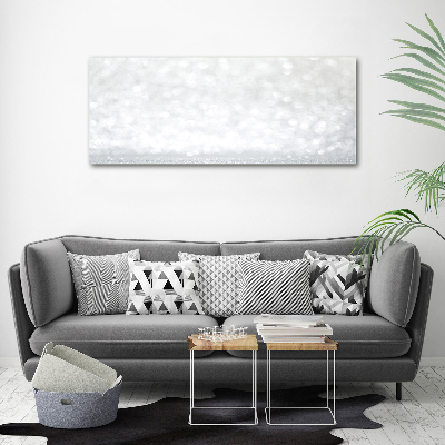 Cuadro de cristal templado moderno horizontal Perifollos