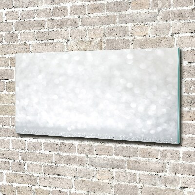 Cuadro de cristal templado moderno horizontal Perifollos