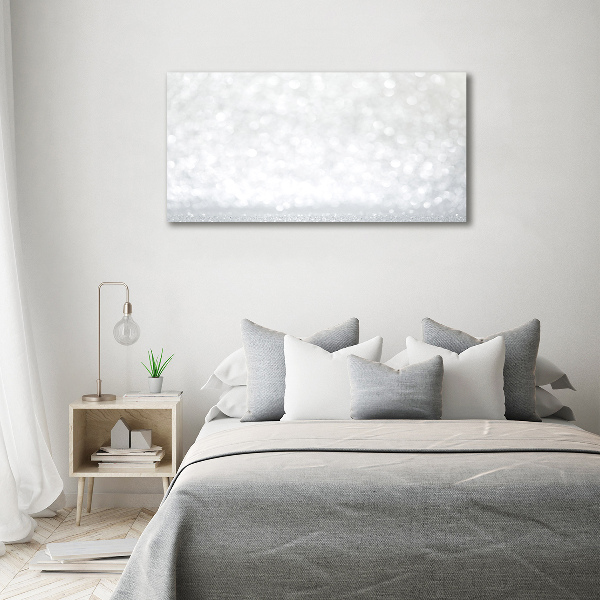 Cuadro de cristal templado moderno horizontal Perifollos