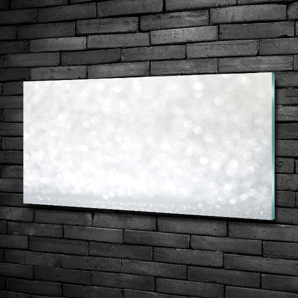 Cuadro de cristal templado moderno horizontal Perifollos