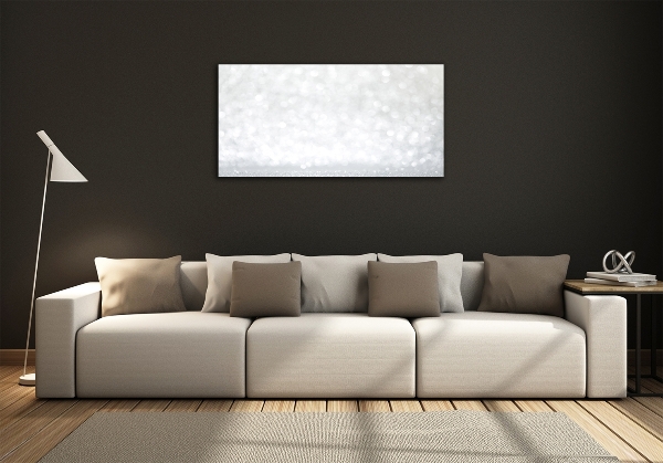 Cuadro de cristal templado moderno horizontal Perifollos
