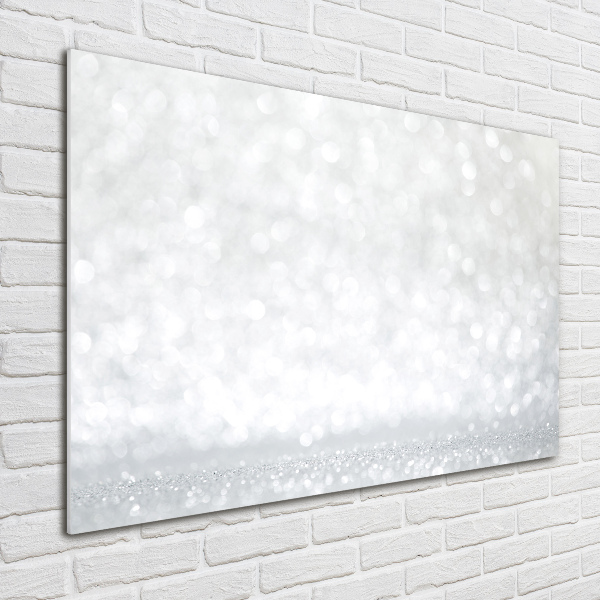 Cuadro de cristal templado moderno horizontal Perifollos