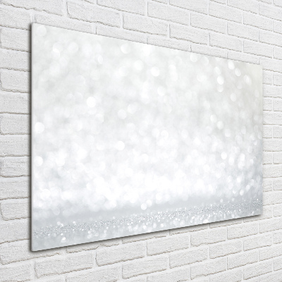 Cuadro de cristal templado moderno horizontal Perifollos