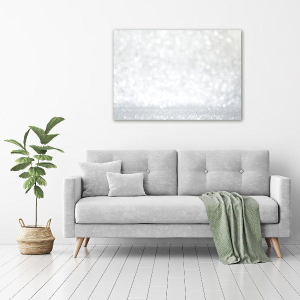 Cuadro de cristal templado moderno horizontal Perifollos