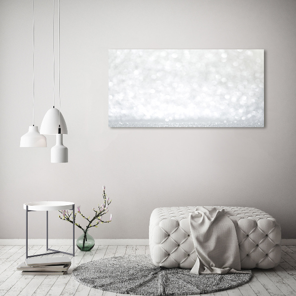 Cuadro de cristal templado moderno horizontal Perifollos