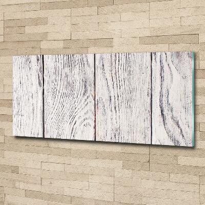Foto en cristal de alta calidad con impresión uv horizontal pared de madera