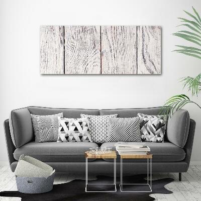 Foto en cristal de alta calidad con impresión uv horizontal pared de madera
