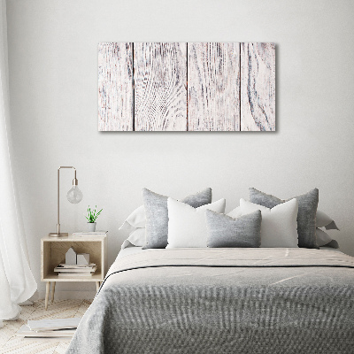 Foto en cristal de alta calidad con impresión uv horizontal pared de madera