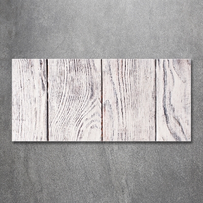Foto en cristal de alta calidad con impresión uv horizontal pared de madera