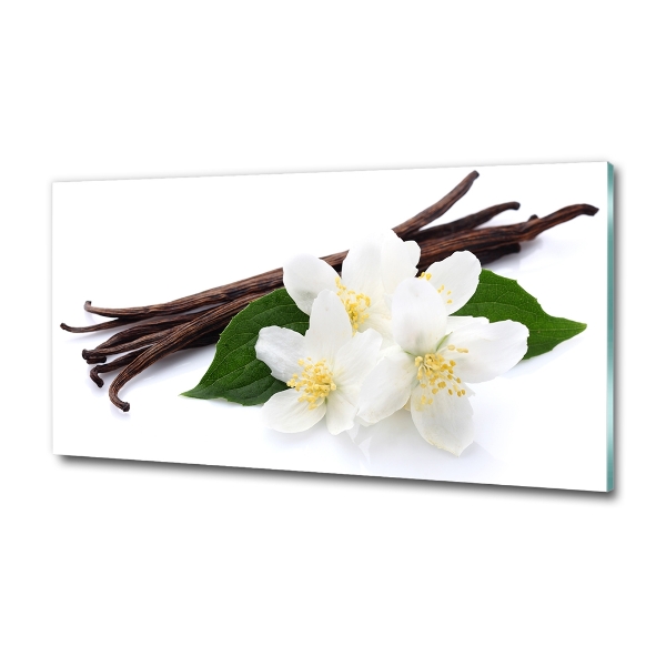 Foto en cristal de alta calidad con impresión uv horizontal Jazmín y vainilla