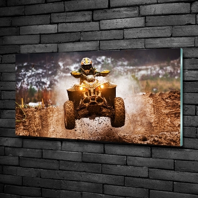 Impresión en cristal con acabado brillante horizontal Patio