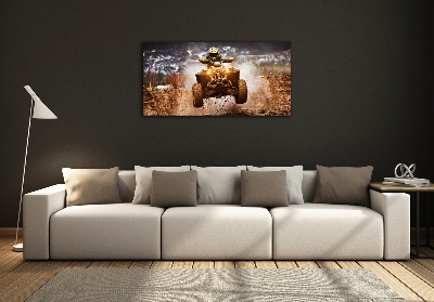 Impresión en cristal con acabado brillante horizontal Patio