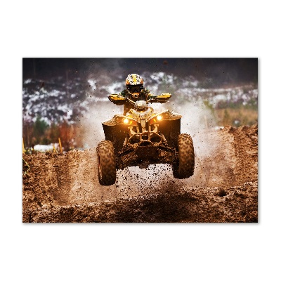 Impresión en cristal con acabado brillante horizontal Patio