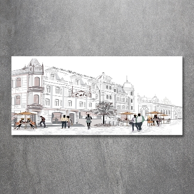 Foto obraz szkło hartowane Stare miasto