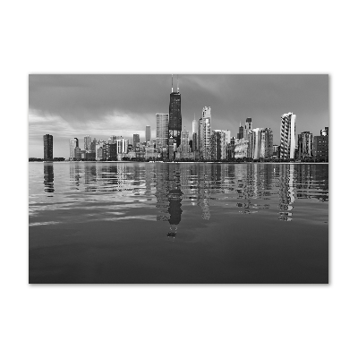 Fotoobraz na ścianę szkło hartowane Chicago