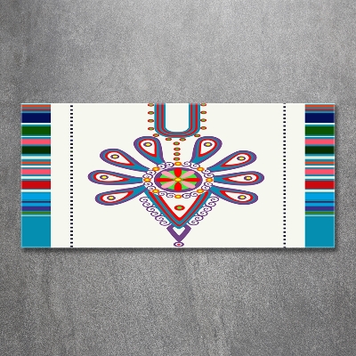 Foto en cristal de alta calidad con impresión uv horizontal Patrón popular polaco