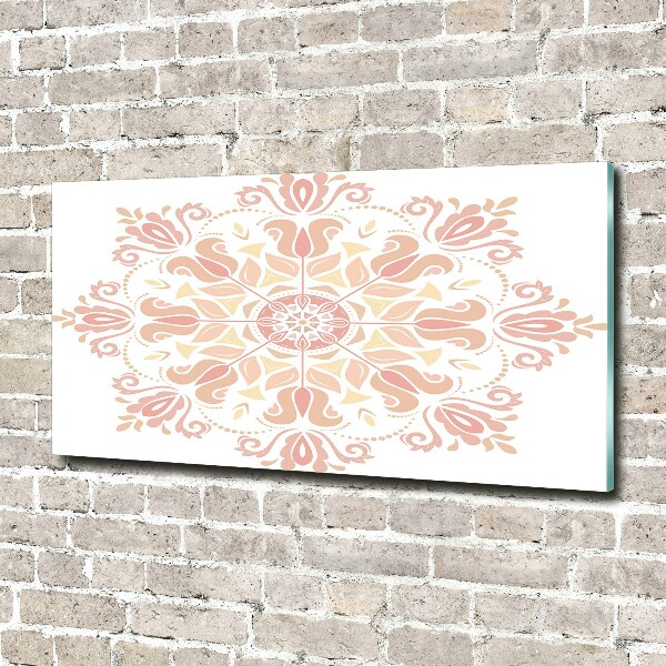 Cuadro de cristal templado moderno horizontal Adornos
