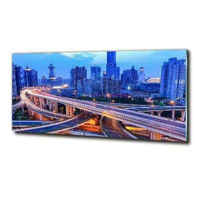 Foto en cristal de alta calidad con impresión uv horizontal Viaducto