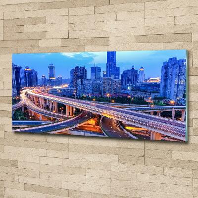 Fotoobraz na ścianę szkło hartowane Wiadukt