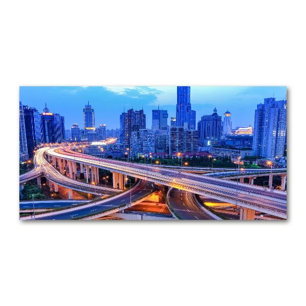 Foto en cristal de alta calidad con impresión uv horizontal Viaducto