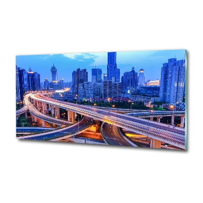 Foto en cristal de alta calidad con impresión uv horizontal Viaducto