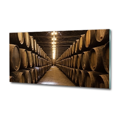 Impresión en cristal con acabado brillante horizontal Bodega de Oporto