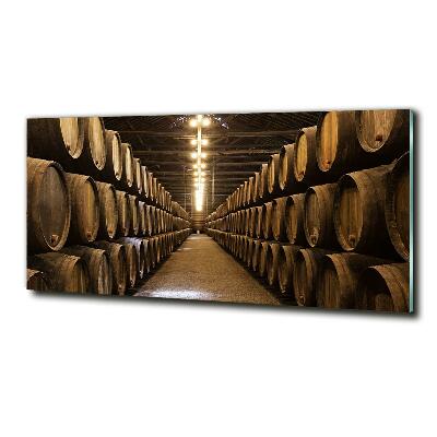 Impresión en cristal con acabado brillante horizontal Bodega de Oporto