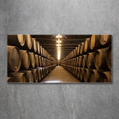 Impresión en cristal con acabado brillante horizontal Bodega de Oporto