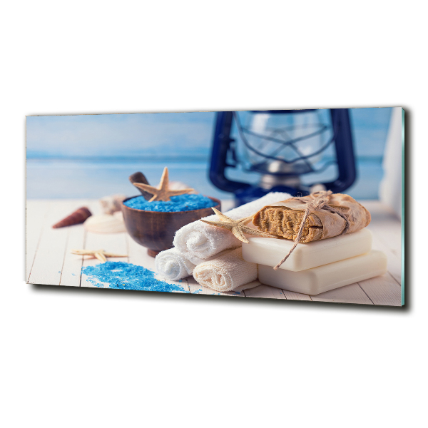 Cuadro de cristal templado moderno horizontal Regeneración biológica