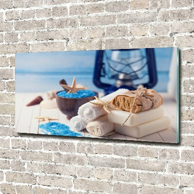 Cuadro de cristal templado moderno horizontal Regeneración biológica