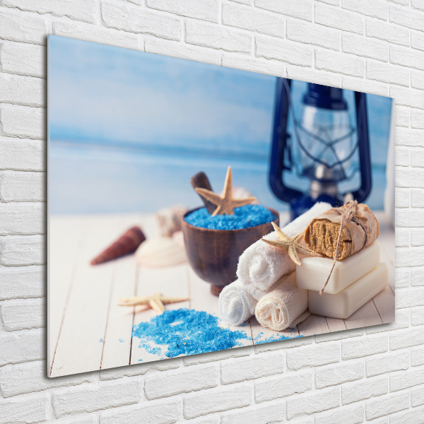 Cuadro de cristal templado moderno horizontal Regeneración biológica