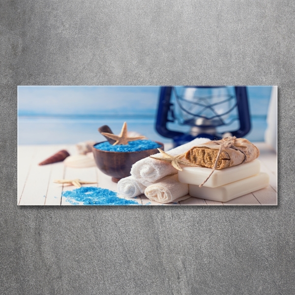 Cuadro de cristal templado moderno horizontal Regeneración biológica