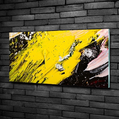 Foto en cristal de alta calidad con impresión uv horizontal Textura abstracta
