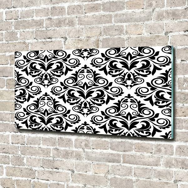 Foto en cristal de alta calidad con impresión uv horizontal Fondo de adornos