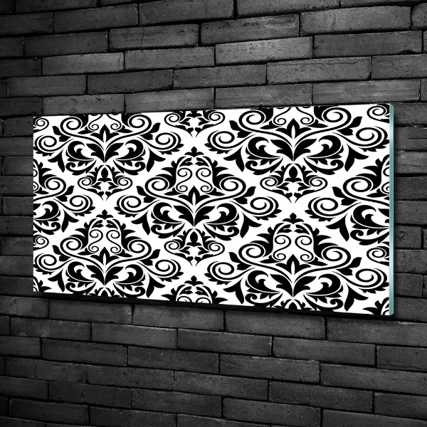 Foto en cristal de alta calidad con impresión uv horizontal Fondo de adornos