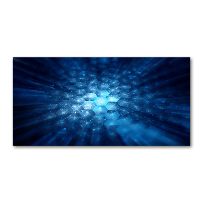 Cuadro de cristal templado moderno horizontal Cristales