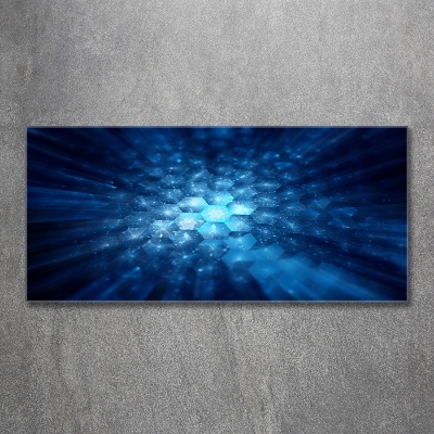 Cuadro de cristal templado moderno horizontal Cristales