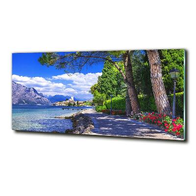 Cuadro de cristal templado moderno horizontal norte de Italia