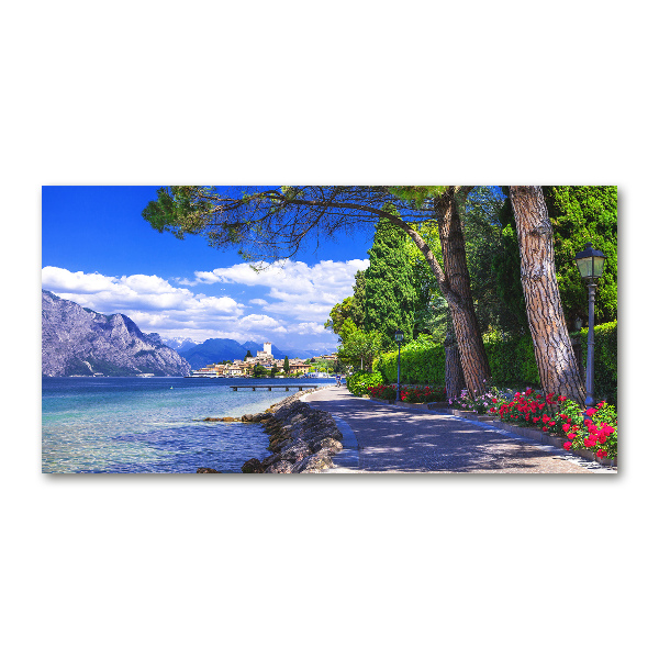 Cuadro de cristal templado moderno horizontal norte de Italia