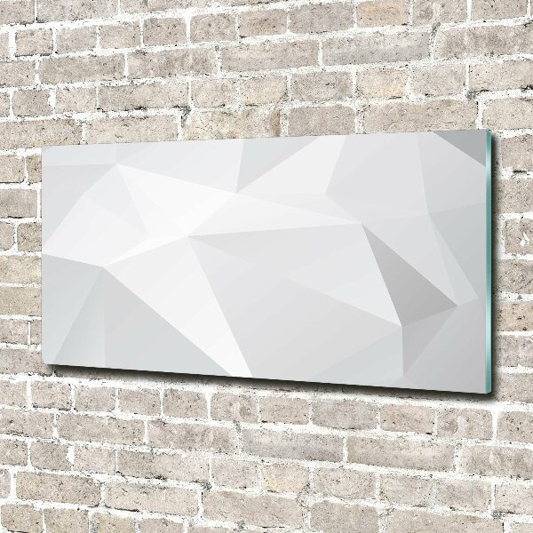 Foto en cristal de alta calidad con impresión uv horizontal Fondo abstracto