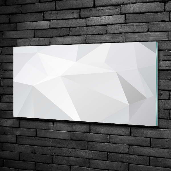 Foto en cristal de alta calidad con impresión uv horizontal Fondo abstracto