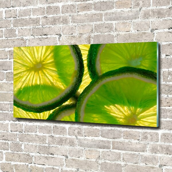 Foto en cristal de alta calidad con impresión uv horizontal Cal