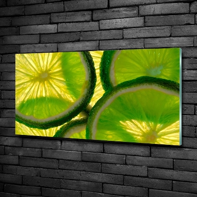 Foto en cristal de alta calidad con impresión uv horizontal Cal