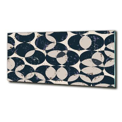 Foto en cristal de alta calidad con impresión uv horizontal Fondo geométrico