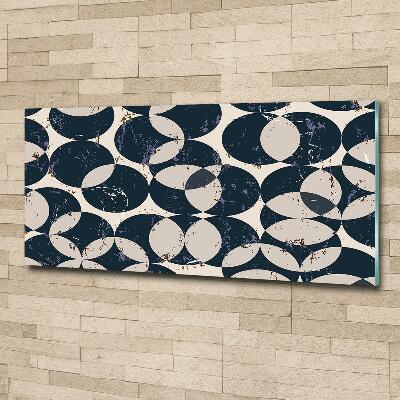 Foto en cristal de alta calidad con impresión uv horizontal Fondo geométrico