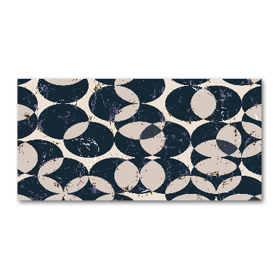 Foto en cristal de alta calidad con impresión uv horizontal Fondo geométrico