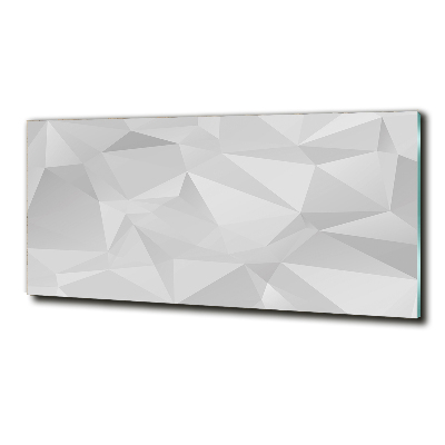 Foto obraz szklany Abstrakcja trójkąty