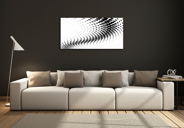 Foto en cristal de alta calidad con impresión uv horizontal Fondo geométrico