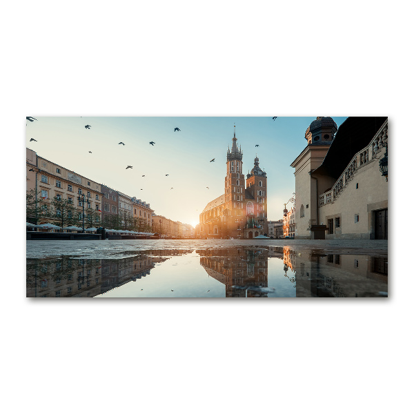 Impresión en cristal con acabado brillante horizontal Cracovia, Polonia