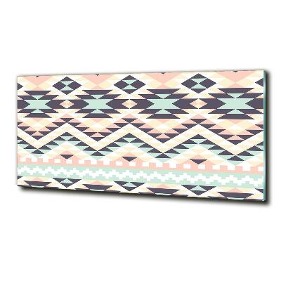 Impresión en cristal con acabado brillante horizontal origen étnico